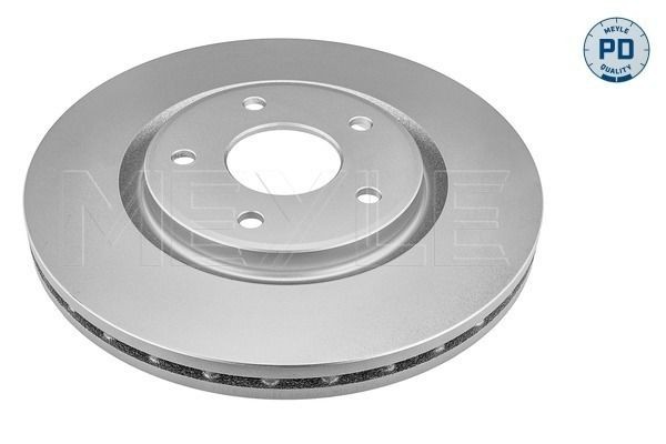2x Disco freno Assale anteriore ventilato 215 521 0050/PD MEYLE per FIAT LANCIA - Immagine 2