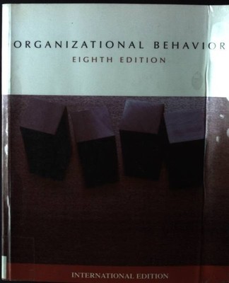 Organizational Behavior McGraw-Hill International Editions Series Luthans, Fred: