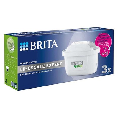 BRITA MAXTRA PRO Limescale Expert Wasserfilterkartusche 3er Pack, Original Refill