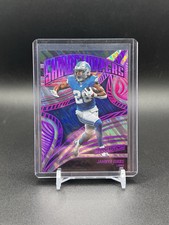 2025 Revolution - Jahmyr Gibbs- Showstoppers Purple Lava ERROR /5- Detroit Lions