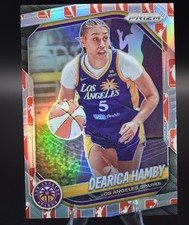2025 Panini Prizm WNBA Dearica Hamby WNBA Logo Prizm