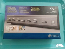 NEW OPEN BOX Niles Audio SS-6 Speaker Selector FG01040. U.S.