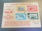 GB STAMPS RARE FIRST DAY COVER 1961 EUROPA COMMODORE SHIPPING SARK GUERNSEY