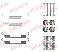 1X Quick Brake 105-0897 ZubehöRsatz Feststellbremsbacken FüR Nissan