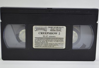 Creepshow 2 VHS Horror 1990 Vintage Stephen King George A Romero RARE HTF