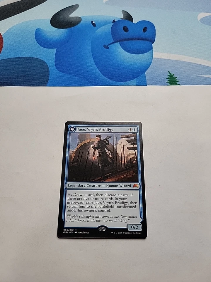 MTG - Jace, Vryn's Prodigy _ Magic Origins Regular Mythic #060 - Image 2 of 3