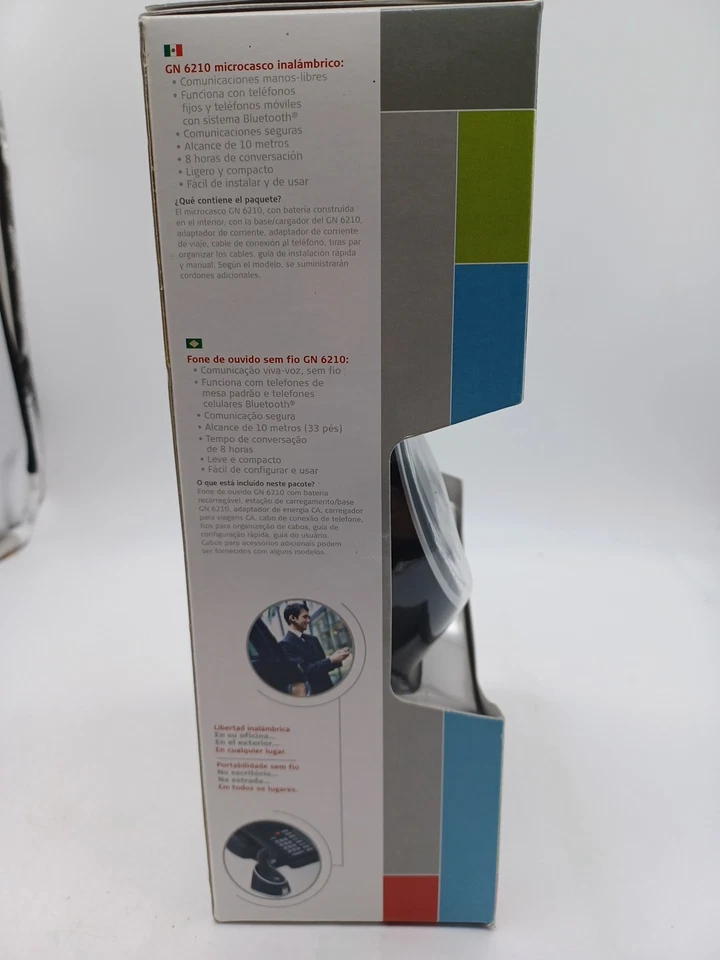 GN Netcom # GN-6210 Bluetooth Wireless Headset Version C - NEW - Image 4 of 4