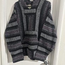 Baja Joe Adult Large Festival Hoodie Mexican Baja Joe Sz Med