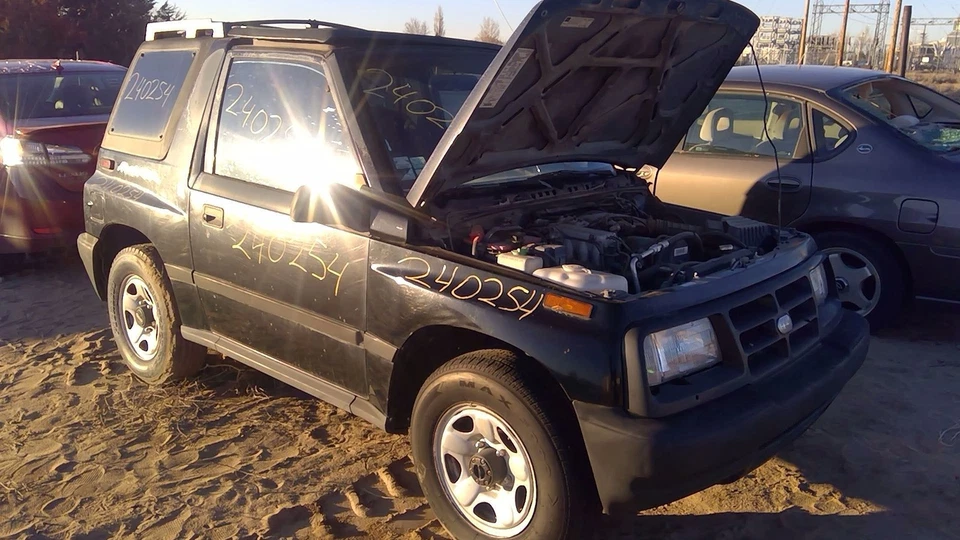 89-98 Geo Tracker Driver Izquierdo Delantero Manual Ventana Regulador Fabricante de Equipo Original 2 Puertas 96059232 Foto 2 de 4