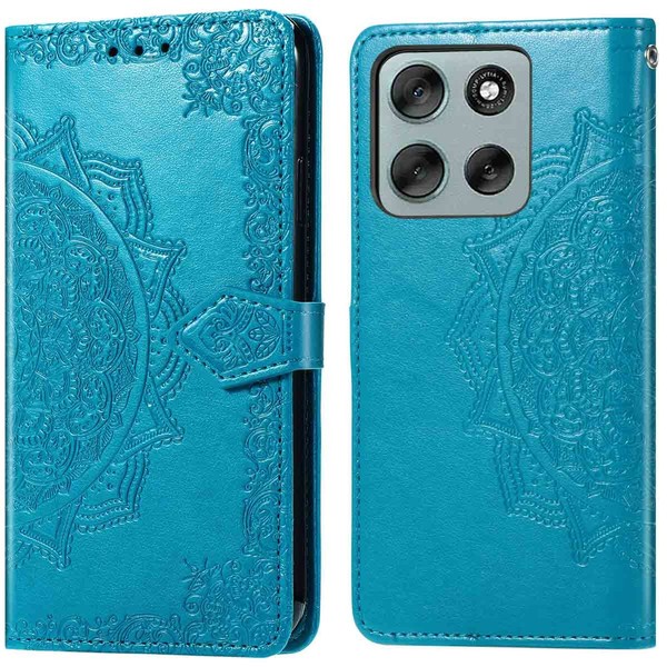 imoshion Mandala KlapphüLle Motorola Moto G56 - TüRkis-image