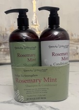 Beauty Untouched Mint Rosemary Fortifying Shampoo  Conditioner Set NEW 