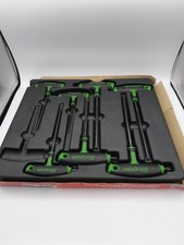 Snap On 8pc L Shaped T Handle Torx Screwdriver Set T10 - T45 Wrenches AWSGT800A