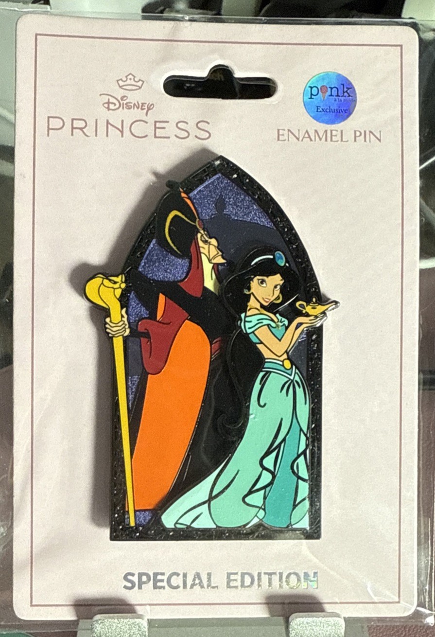 PALM Disney Pin - Good Vs Evil - Jasmine And Jafar - SE / LE 300