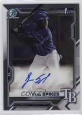 2021 Bowman Draft Chrome Draft Pick Auto Ryan Spikes #CDA-RSP Auto 0r5k