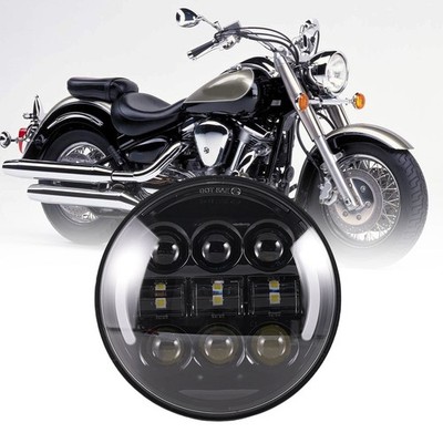 5.75'' LED Hi/Lo Scheinwerfer Für Yamaha Road Star Midnight Star XV1600AS XV1700