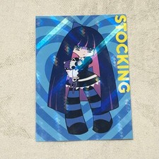 Panty  Stocking with Garterbelt Hologram Card