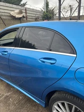 2013-2018 MERCEDES A CLASS W176 PASSENGER SIDE REAR DOOR BLUE BARE SHELL 162