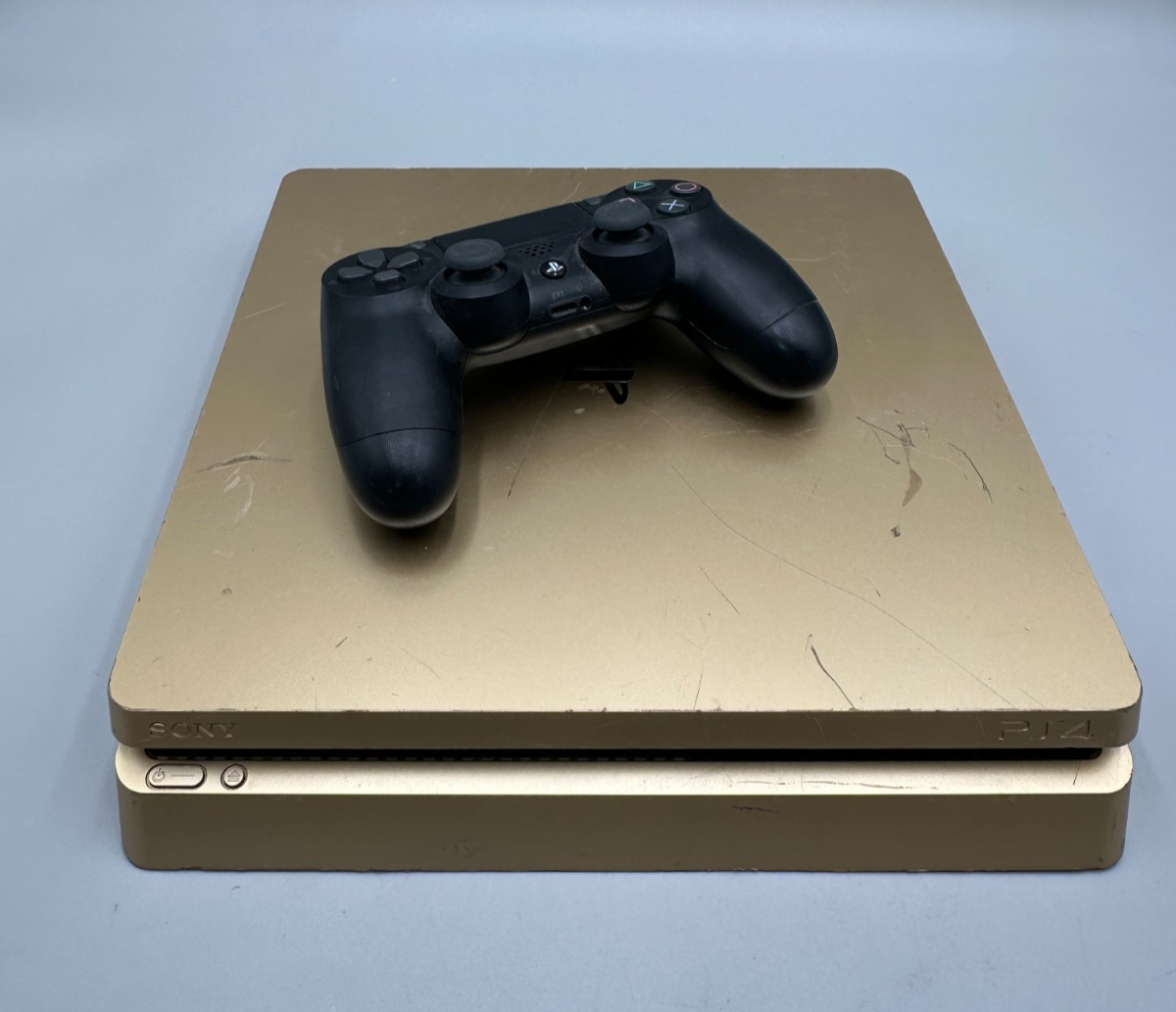 Sony PlayStation 4 Slim CUH-2015B 1TB Gold Gaming Console+Black