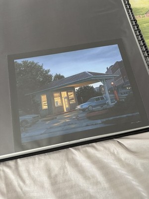 A Standing Remnant by Nicholas Moegly Art Screen Print x/75 limited edition 