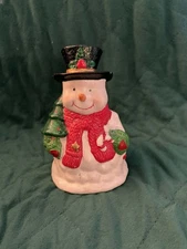 Vintage K's Collection resin snowman figurine.