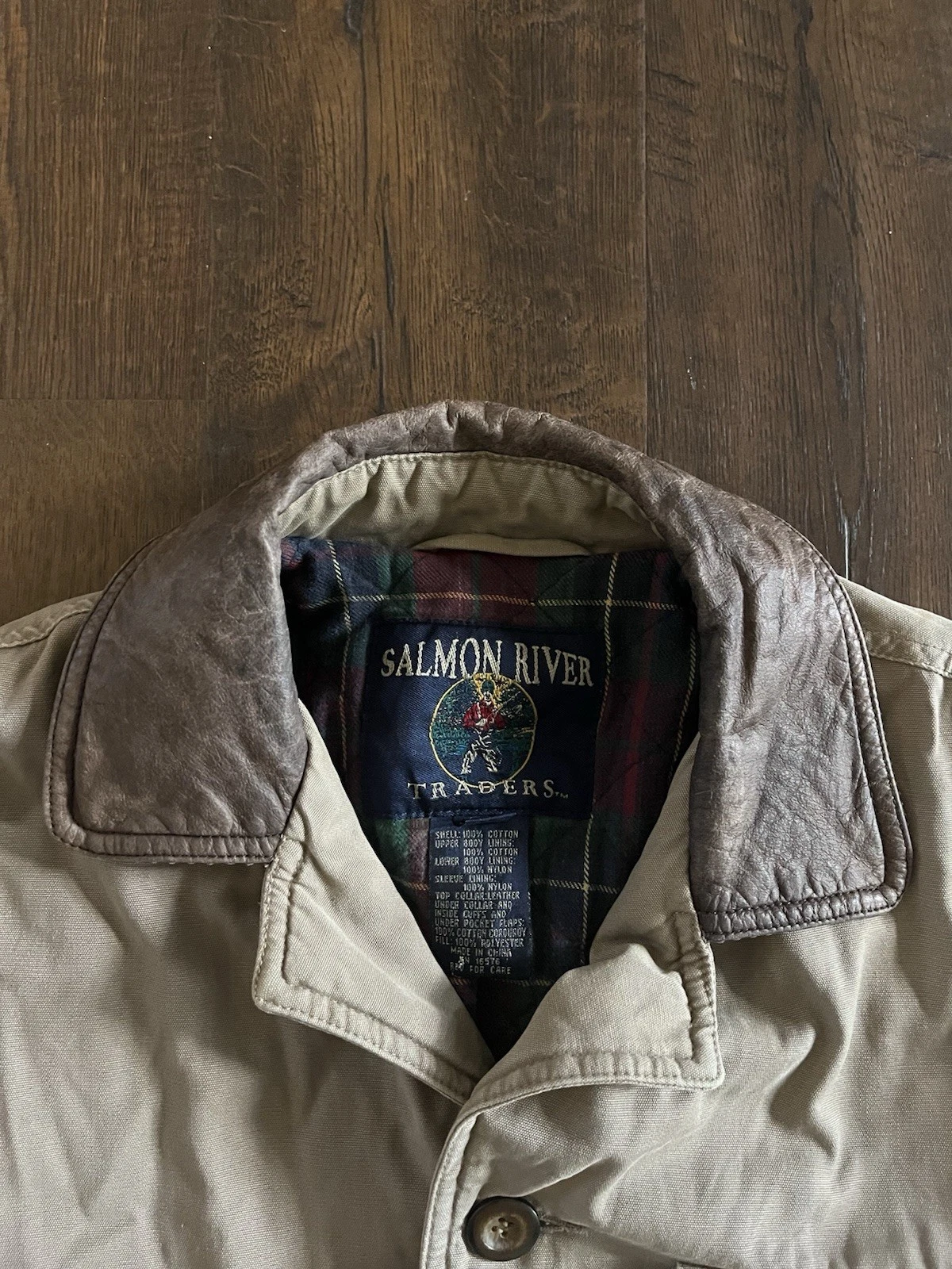 Vintage Salmon River Traders Medium (Men’s?) Chore Coat In Great Condition image 3