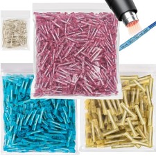 1500 PCS Heat Shrink Butt Connectors, 16-14 AWG 22-16 AWG 12-10 AWG 26-24 AWG...