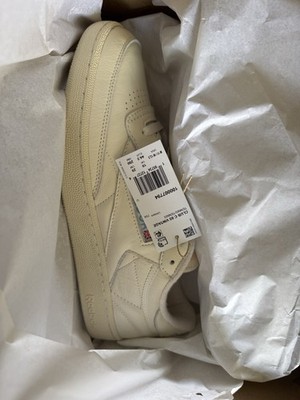 Reebok Club C 85 Vintage White Navy Tennis Trainer Unisex Size 11