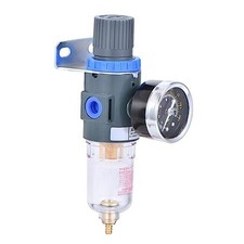 1/4"NPT Air Filter Pressure Regulator, Water-Trap Air Tool 1/4" Air Filter Blue