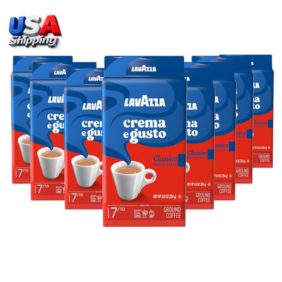 Crema E Gusto Ground Coffee 8.80 Oz (Pack of 8)
