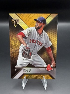 2016 Topps Triple Threads Amber /150 David Price #90