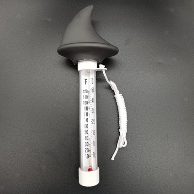 Schwimmendes Poolthermometer Wasserthermometer Zubehör Multifunktional
