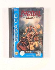 Brutal: Paws of Fury (Sega CD, 1994) CIB Complete w Manual