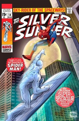 Marvel Legends MAXIMUM SPIDER-MAN Plus SILVER SURFER /2 FIGURE LOT /NEVER OPENED