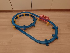 Spiral Track - Tomy Trackmaster Light Blue Track Set