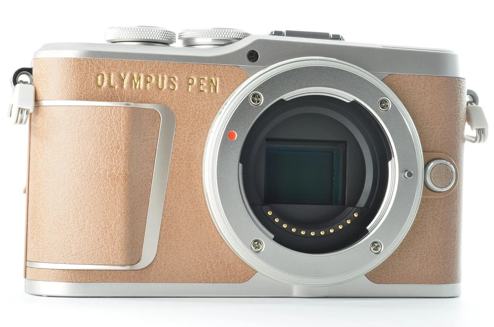 【¡Como nuevo!!】 Cámara digital Olympus Pen E-PL9 sin espejo - marrón (solo cuerpo) Foto 3 de 4