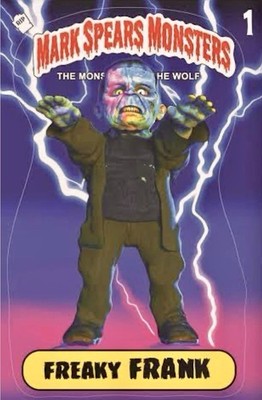 Mark Spears The Monster & The Wolf #1 A59 FOIL Freaky Frank 1:420 Ratio Variant