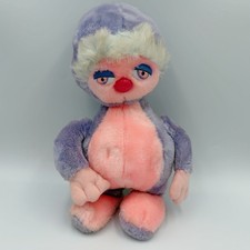 Vintage Planetanimals Zax From Clax Plush Stuffed Animal Toy