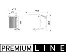 Wärmeerzeuger Innenraumheizung PREMIUM LINE MAHLE AHE 3 000P 6800W für RENAULT
