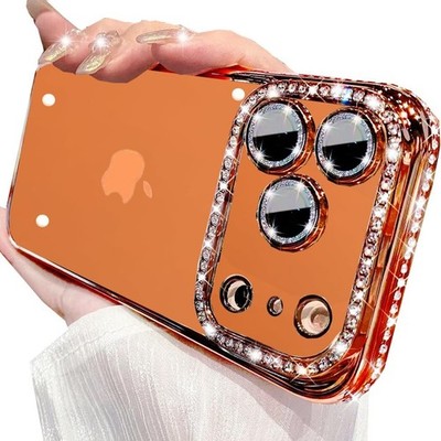 Glitzer Hülle für Apple iPhone 17 Pro Max AIR 16E 15 Diamond Bling Shiny Cover
