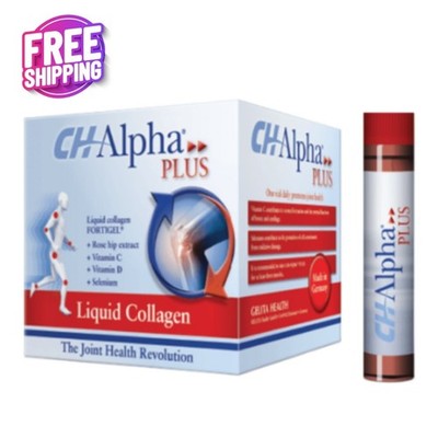 CH-Alpha Plus Collagen Ampoules for Joints and Cartilage Health - 30-Day Supply