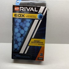 Nerf Rival 60-Round Refill Pack Blue Balls Sealed Box Smoke Free Nerf Gun Refill