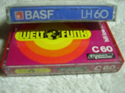 RETRO: Rare Welt-Funk by Agfa+BASF chrome Extra Beide C60 TOP***l@@k!