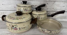 NICE 7pc Vintage International Heartland Cookware Set!! Great Condition HTF