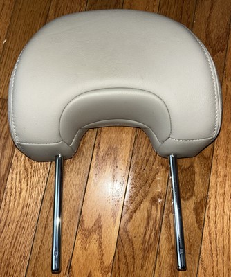 2004-2009 Toyota Prius Front Seat Headrest Beige Leather OEM Adjustable Clean