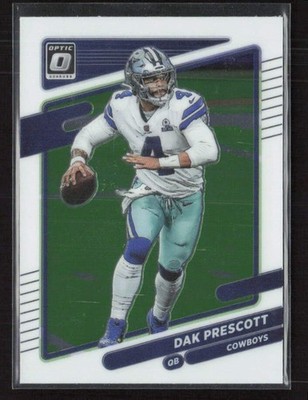 2021 Donruss Optic #22 Dak Prescott Dallas Cowboys (L)