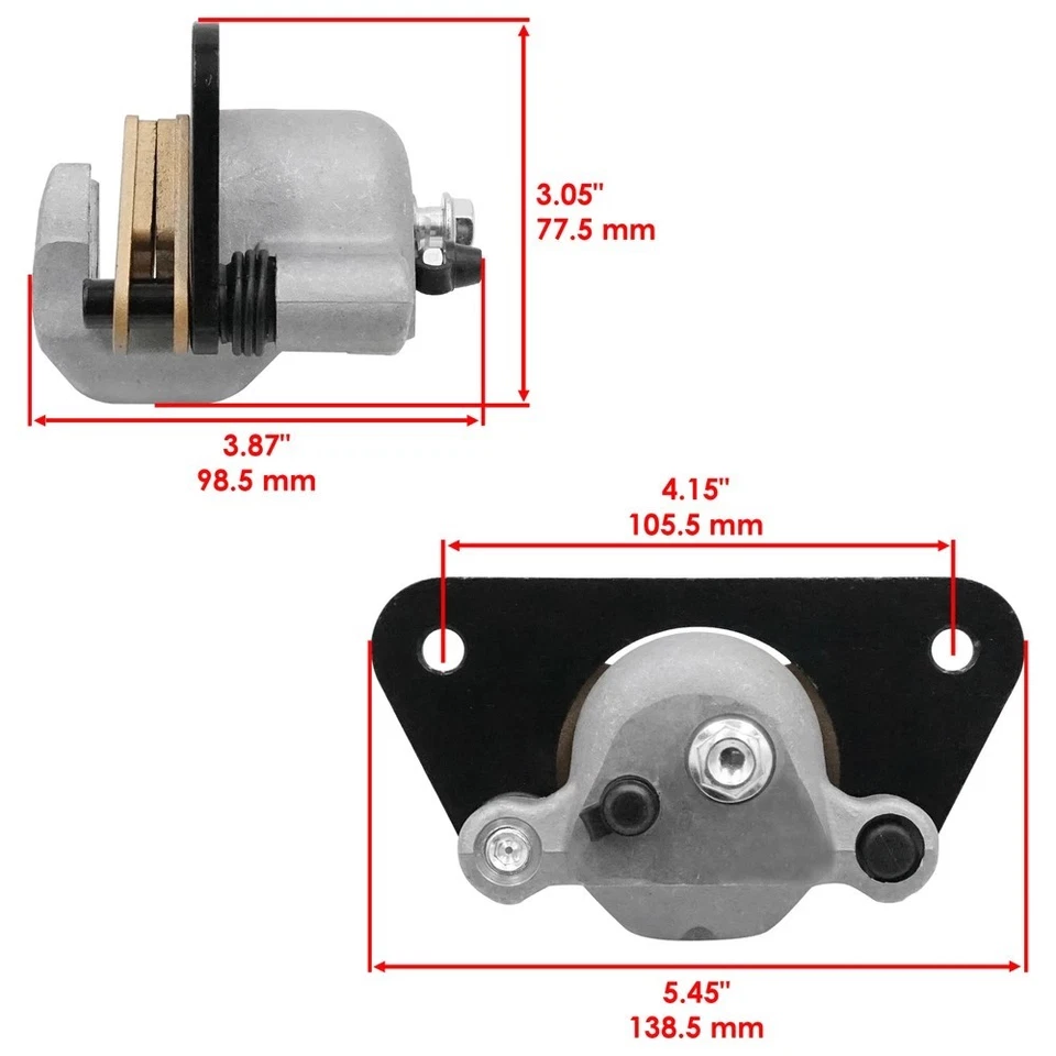 Pinzas de freno delanteras y traseras para Polaris Ranger XP 1000 19-21 1913061 1912816 Foto 4 de 4