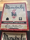 Vintage Monopoly Popular Edition Parker Bros.1940’s-low 50s Complete Cards Token