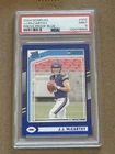 2024 Donruss J.J. Mccarthy Press Proof Blue SP Rookie Card 303 Graded PSA 9 MINT