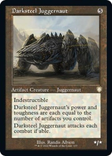 NM R - Darksteel Juggernaut: Commander: The Brothers' War