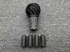 Universal Ultra Alcantara Black Edition Street Art Graffiti Shift Gear Knob Universal Ultra Alcantara Black Edition Street Art Graffiti Shift Gear Knob